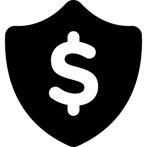 Dollar sign shield